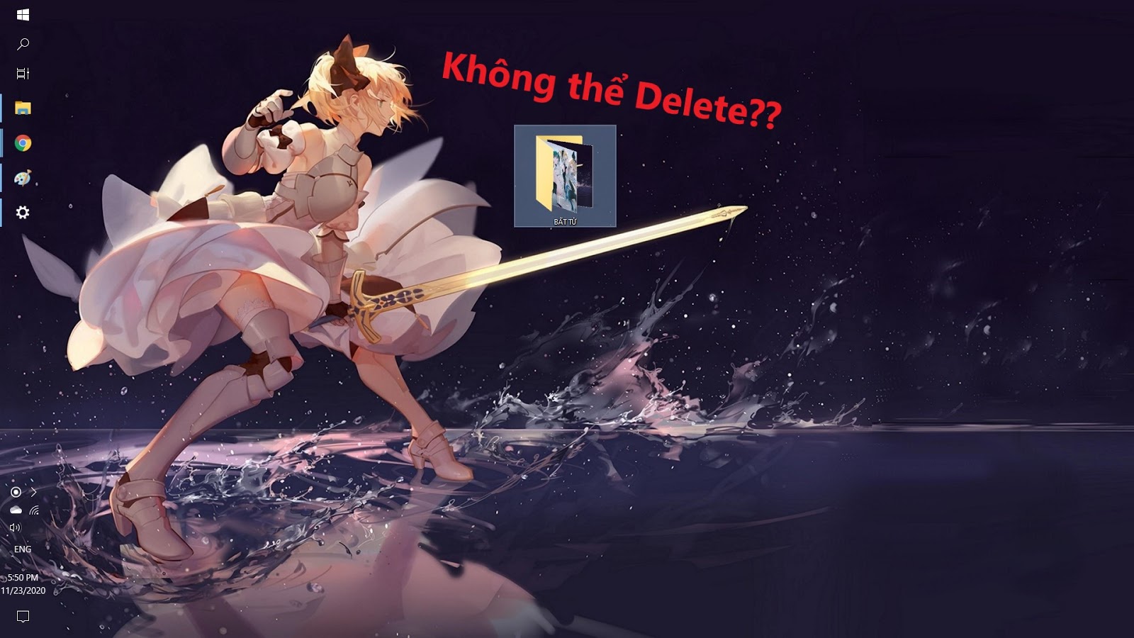 Hướng dẫn tạo thư mục “bất tử” trên Windows 10, Shift + Delete cũng không bay màu