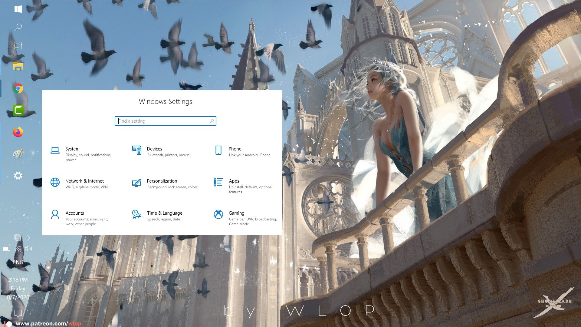 Hướng dẫn đính từng tính năng của Settings lên Desktop trên Windows 10