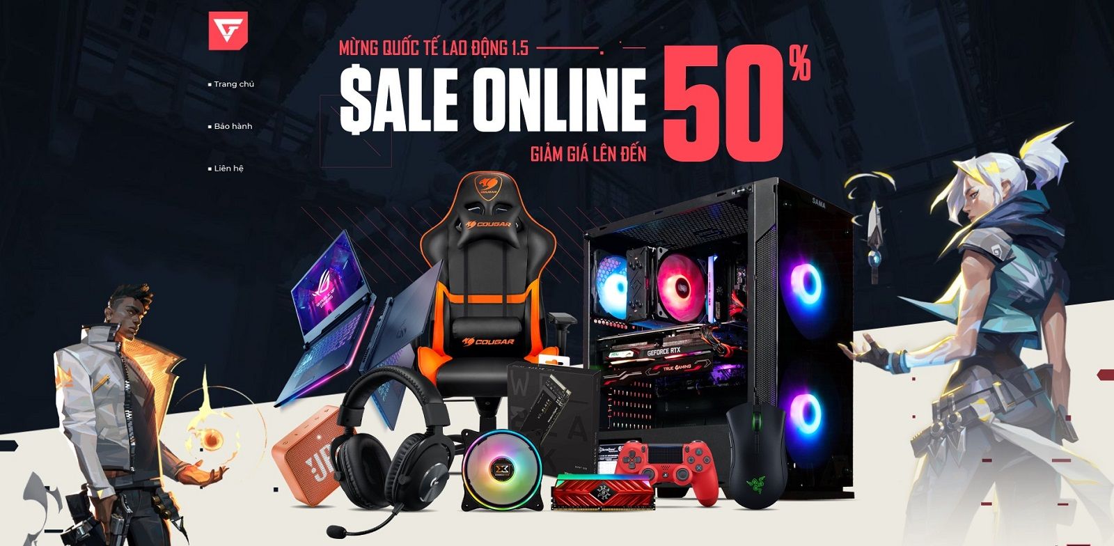 Top 10 sản phẩm đáng chú ý trong đợt sale 1/5 tại GEARVN