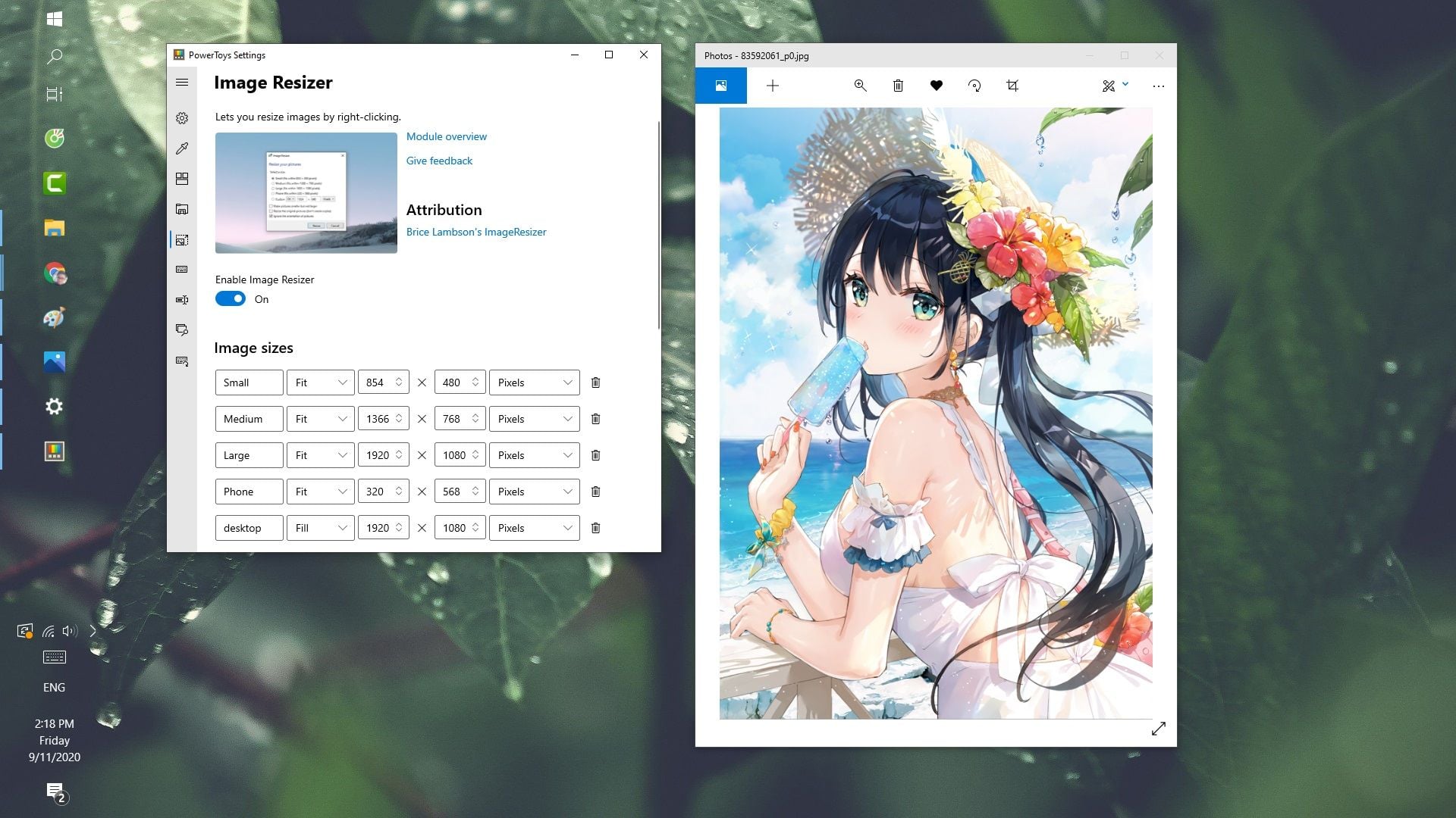 Hướng dẫn thay đổi kích thước hình ảnh bằng công cụ chính chủ của Windows 10