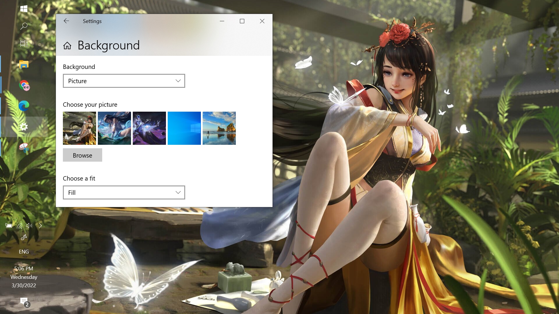 Hướng dẫn kích hoạt tính năng tự động đổi hình nền trên Windows 10