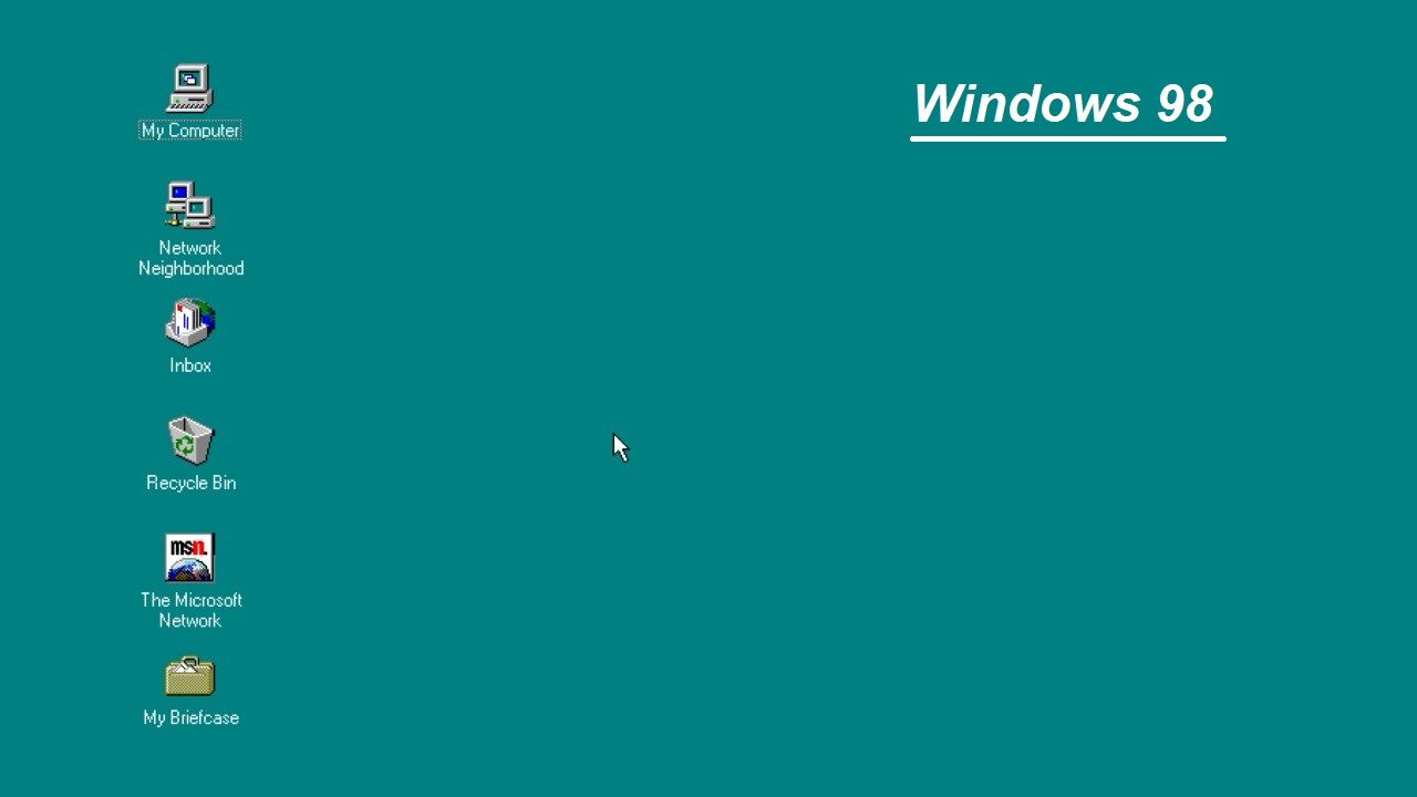 Tìm lại cảm giác hoài cổ với desktop Windows 10 phong cách Win98