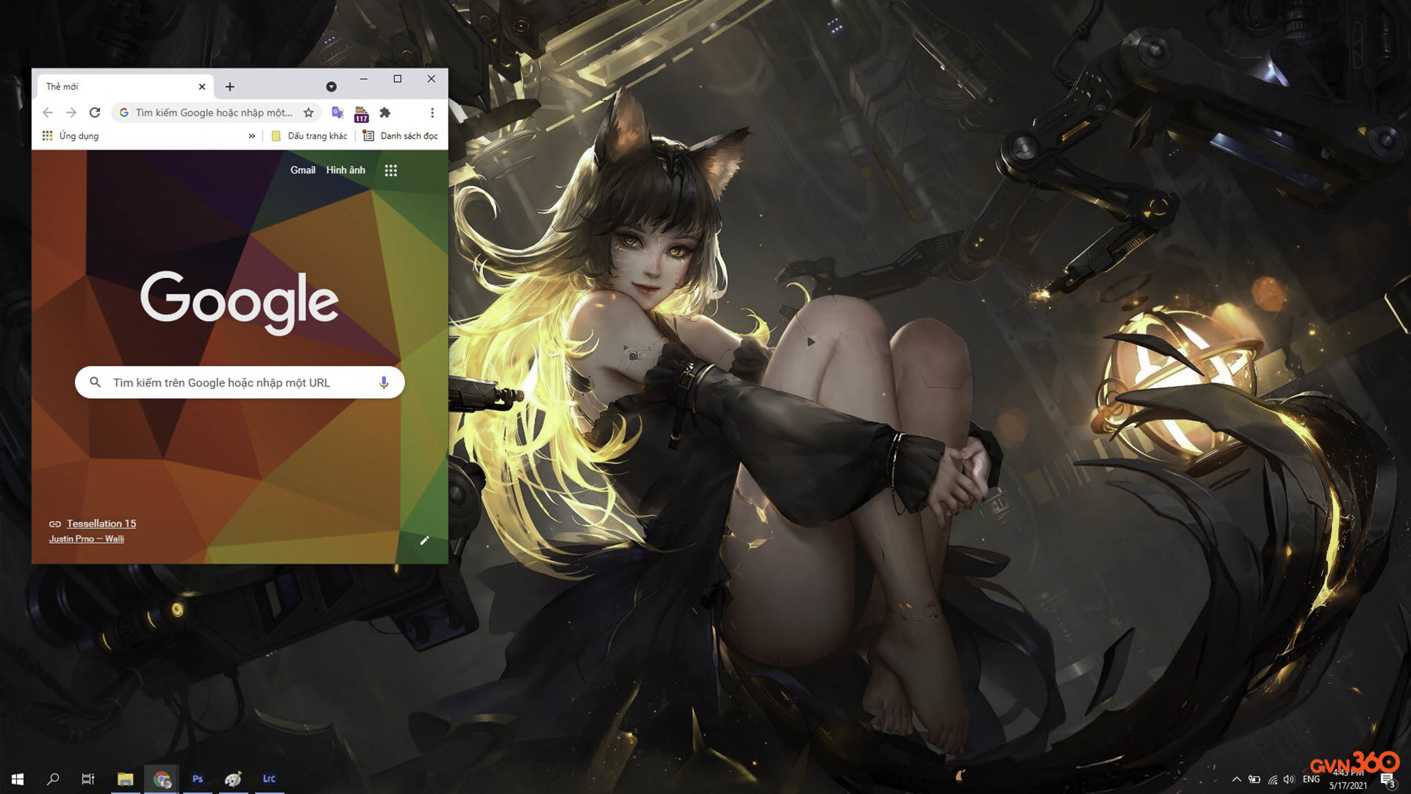 Tưởng không dễ ai dè dễ không tưởng, hướng dẫn cài ảnh động làm hình nền cho Google Chrome