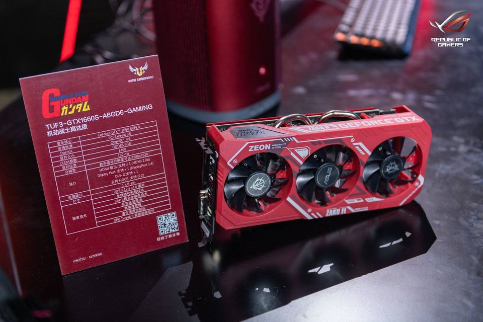 Những món "đồ chơi" hiệu GUNDAM Edition của ASUS sẽ về Việt Nam vào tháng 12