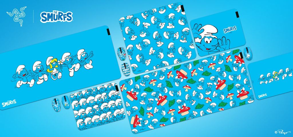 Razer giới thiệu bộ sưu tập gaming gear “Xì Trum” siêu dễ thương