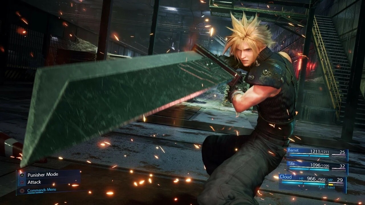 Game thủ khéo tay hay mò, điều khiển nhân vật Final Fantasy 7 Remake bằng một cây đại đao