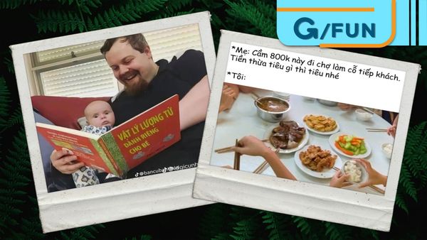 Tổng hợp meme hài hước cuối tuần: Vật lý lượng tử cho trẻ em, 800K tiền ăn …