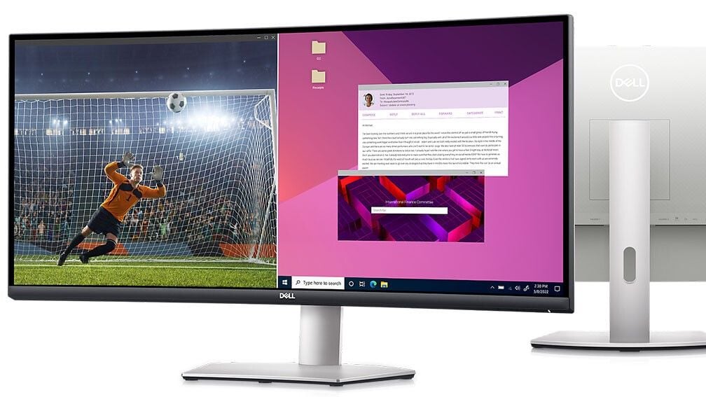 Dell ra mắt màn hình văn phòng cong WQHD 34 inch, thông số đỉnh như màn hình gaming