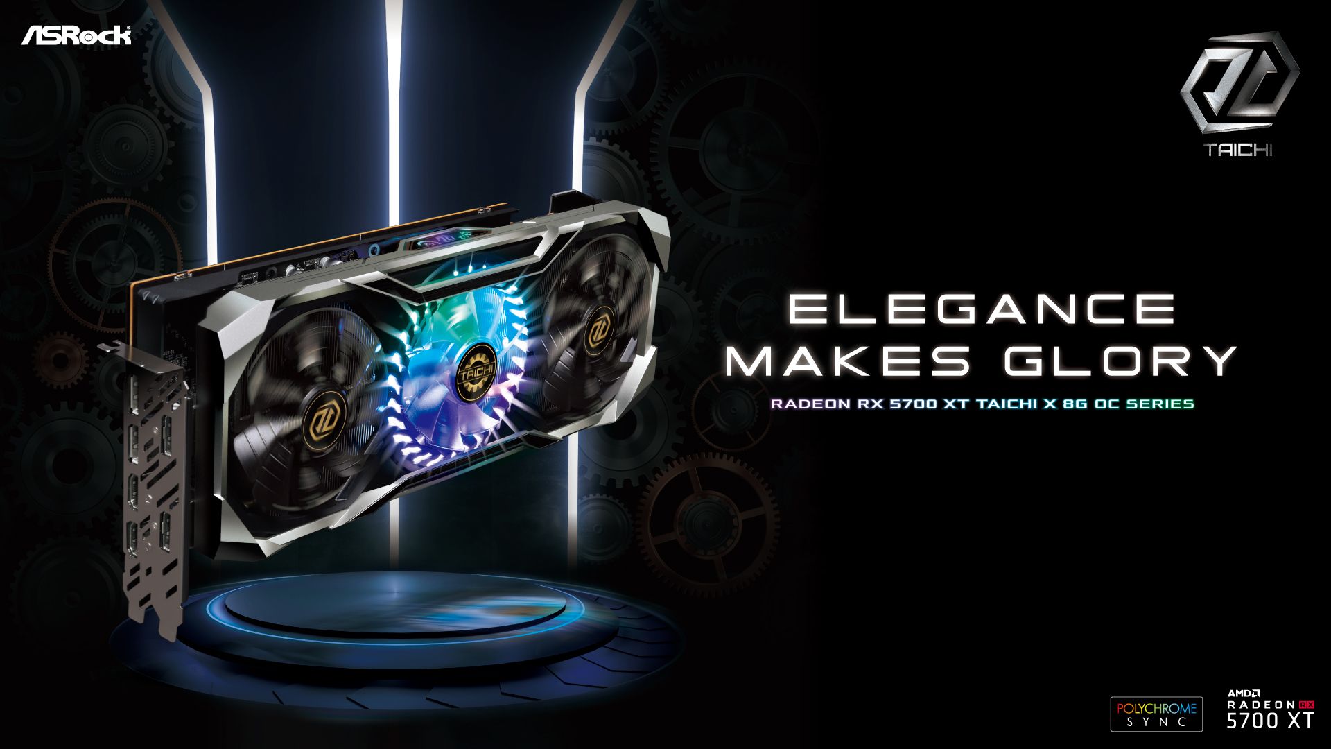 ASROCK ra mắt VGA Radeon RX 5700XT Taichi X