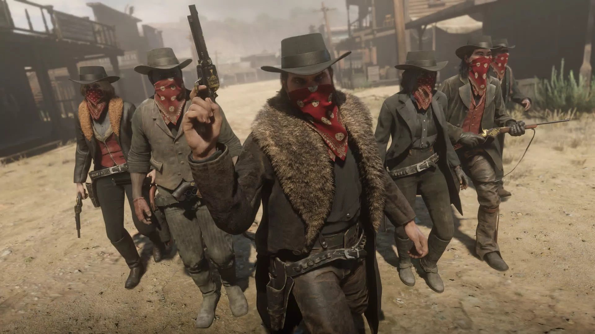Rockstar phát hành riêng Red Dead Online cho anh em thích chơi chung với bạn bè