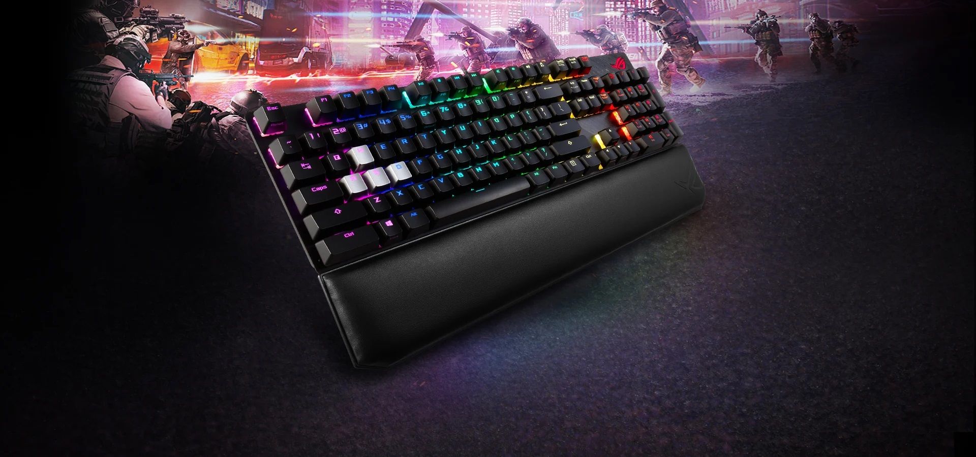 ASUS ra mắt 2 mẫu bàn phím không dây ROG Strix Scope full size và TKL trang bị switch NX độc quyền