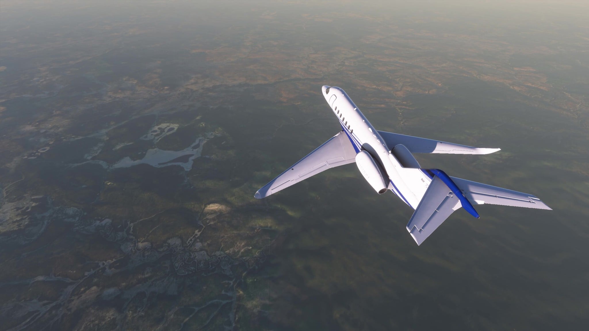 Mời anh em truy tìm UFO tại cánh rừng đáng sợ nhất nước Anh trong game “2 triệu GB” Flight Simulator