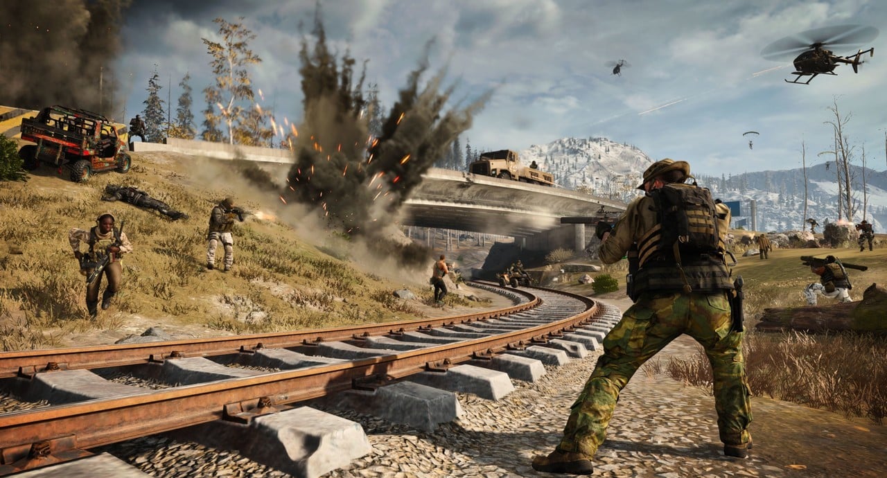 Infinity Ward tung teaser xe lửa chứa đồ loot xịn sắp xuất hiện trong Call of Duty: Warzone mùa 5