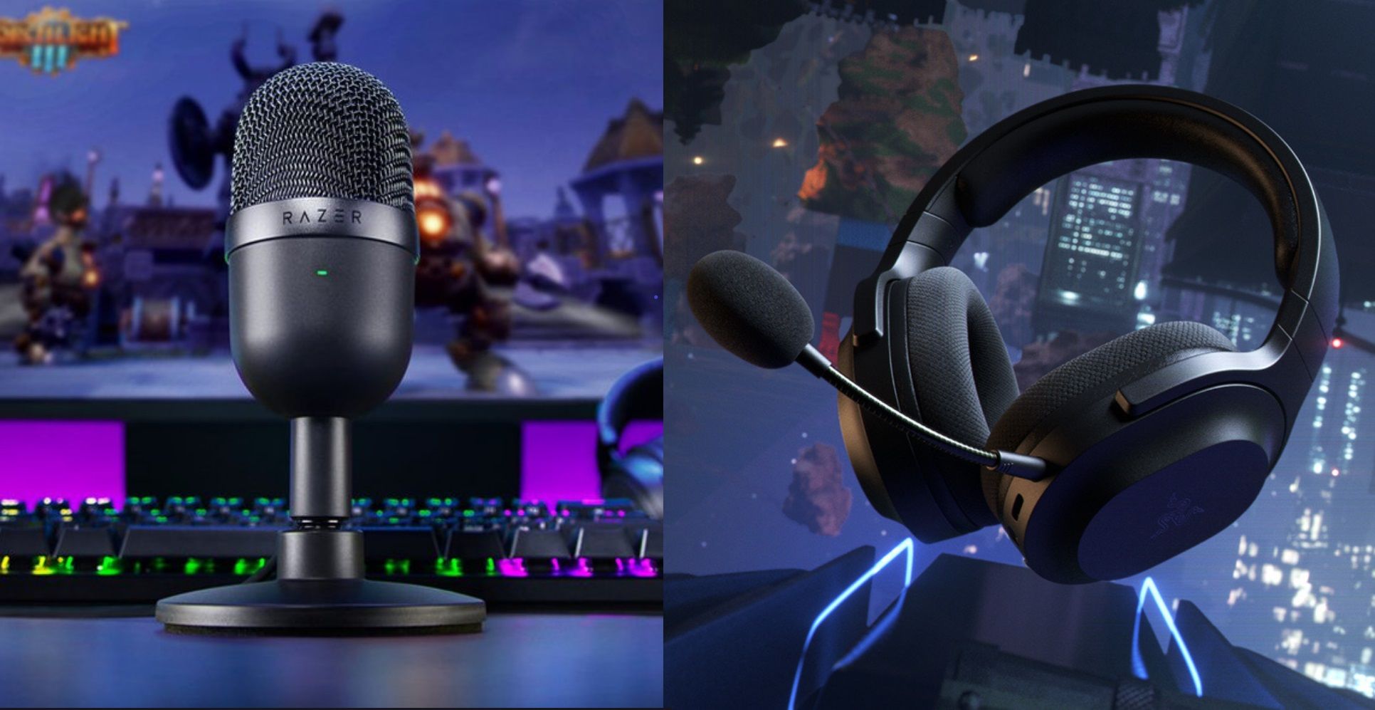 Tai nghe Barracuda X và micro Seiren Mini - Bộ đôi thiết bị âm thanh Razer giá mềm đa nền tảng cho streamer