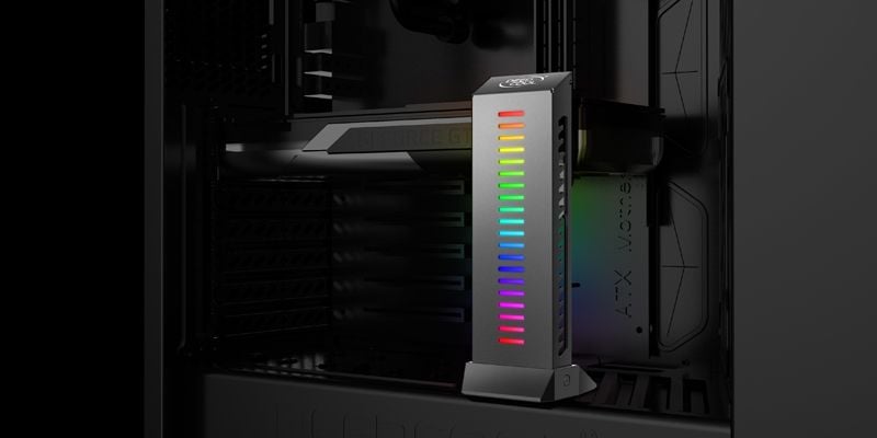 Giá đỡ card màn hình DeepCool GH-01: Đã chống xệ, nay lại có thêm… RGB