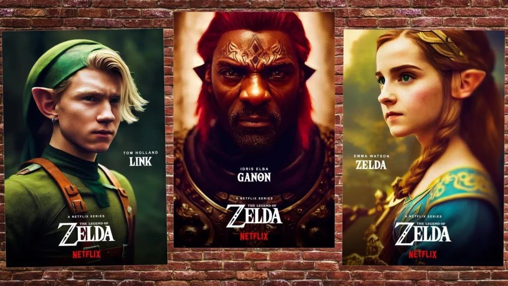 Xuất hiện poster phim Zelda do “Người Nhện” Tom Holland và “Hermione” Emma Watson thủ vai, tiếc rằng chỉ là hình fake