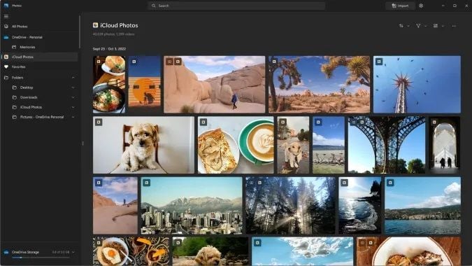 Không chỉ giống giao diện macOS, Windows 11 giờ còn tích hợp cả iCloud Photos luôn