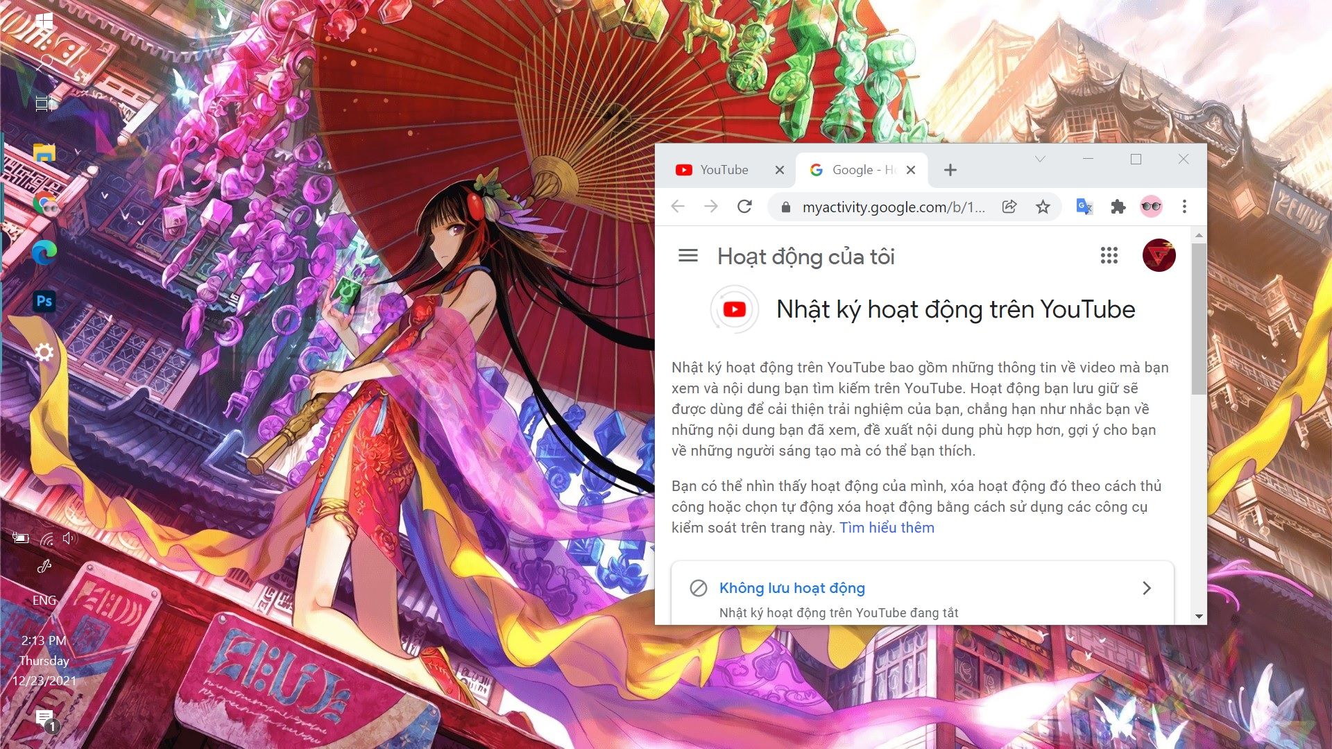 Hướng dẫn xóa toàn bộ lịch sử tìm kiếm trên Youtube, những video bạn tìm giờ chỉ còn là kỷ niệm