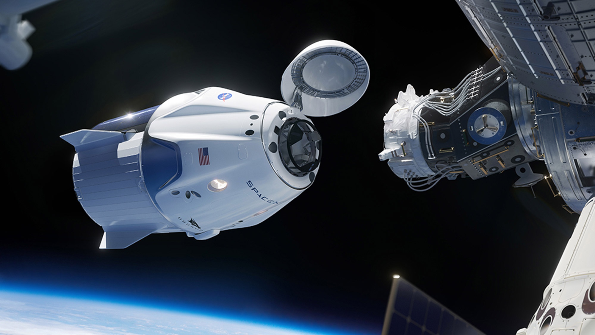 Mời anh em vào vai phi hành gia giúp SpaceX hoành thành sứ mệnh lịch sử với tựa game miễn phí ISS Dock Simulator