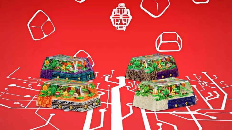 Xuất hiện keycap custom chủ đề Mario, anh em dân chơi phím cơ có bị kích thích?
