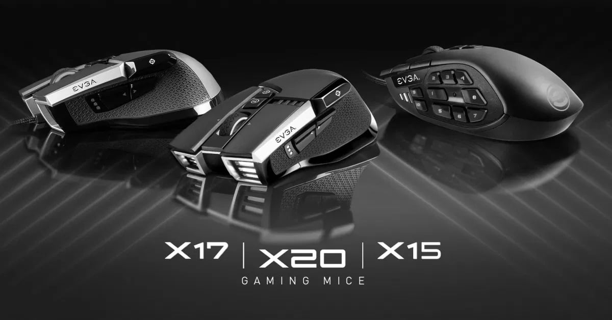 EVGA ra mắt chuột gaming có 3 mắt đọc đầu tiên trên thế giới, tần số phản hồi gấp 8 lần chuột gaming bình thường