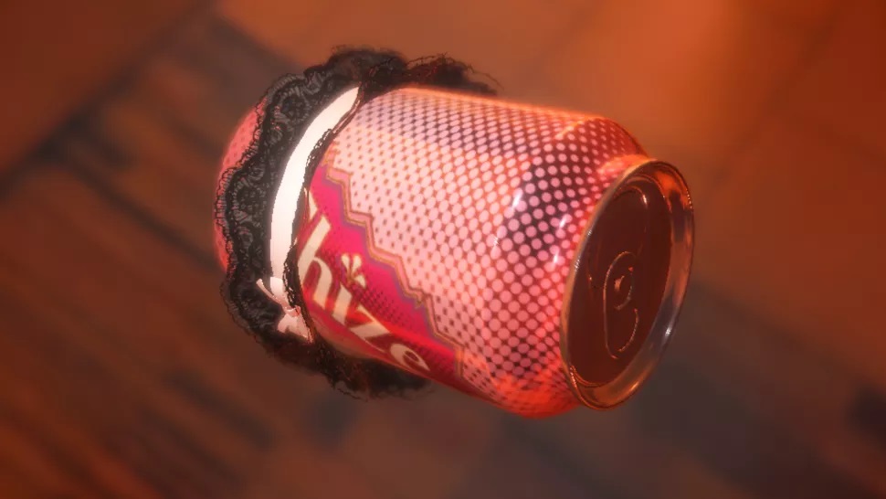 Xuất hiện tựa game 18+ siêu dị với những lon nước sexy