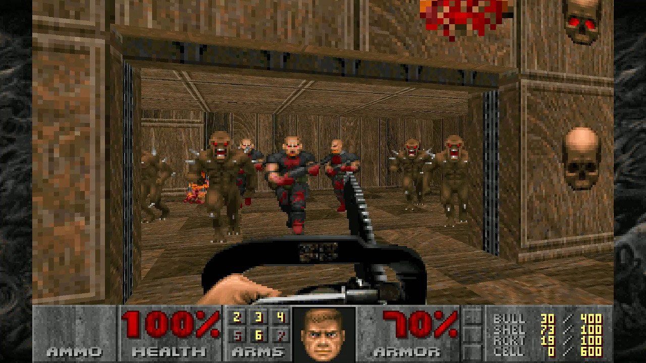 Quá ghê gớm, giờ bạn đã có thể chiến game Doom ngay trong… chính nó