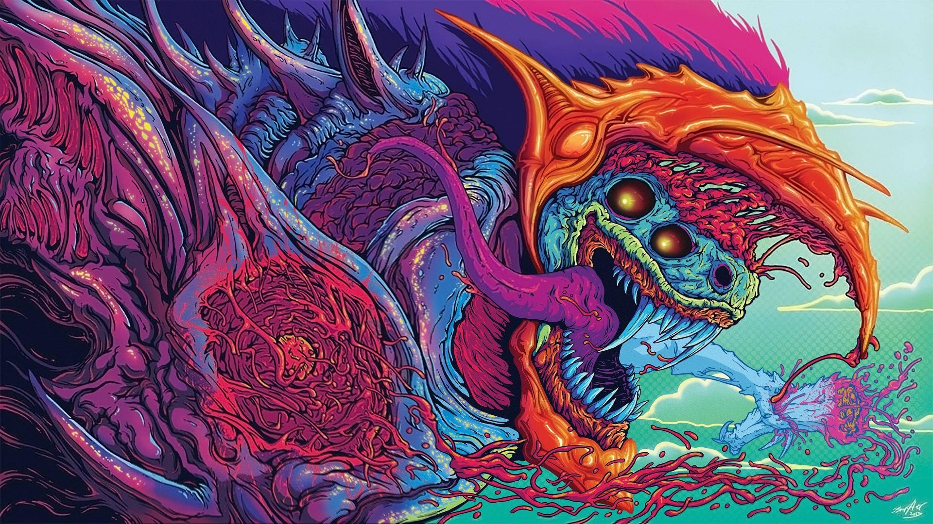 Vì ai cũng cần desktop ấn tượng, mời anh em tải bộ hình nền Hyper Beast cực chất