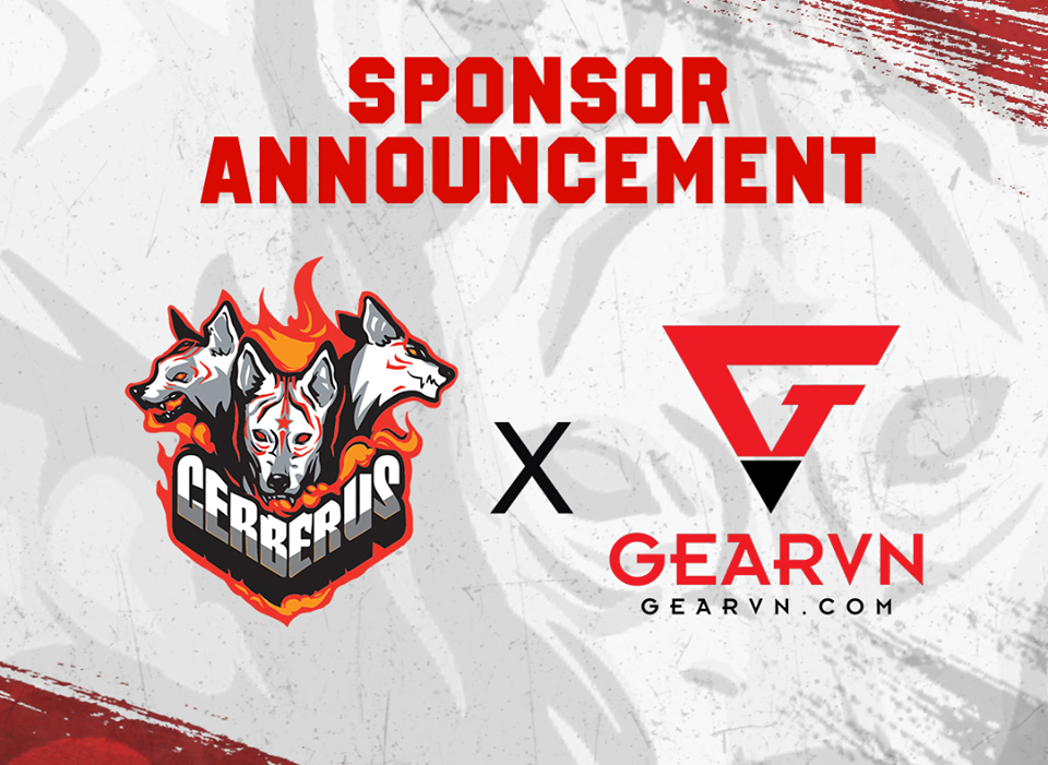 GEARVN trở thành nhà tài trợ chính thức của CERBERUS
