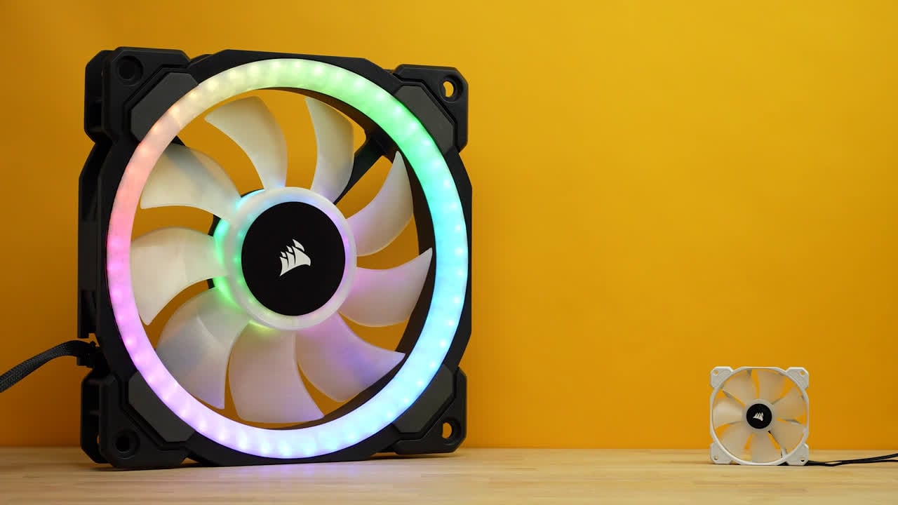 Dân PC được phen hú hồn khi chứng kiến quạt tản nhiệt Corsair LL RGB với kích thước lên tới 500 mm