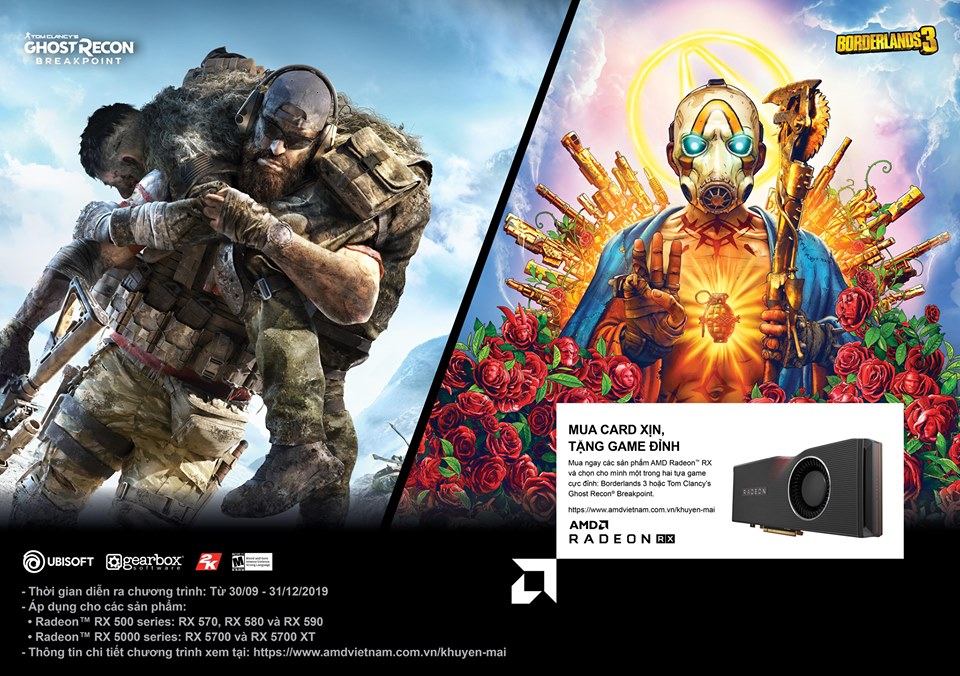 AMD đang có chương trình tặng game miễn phí