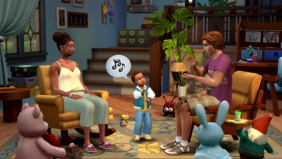 The Sims 4 dính lỗi siêu dị, biến những đứa trẻ ngây thơ thành ma chân dài