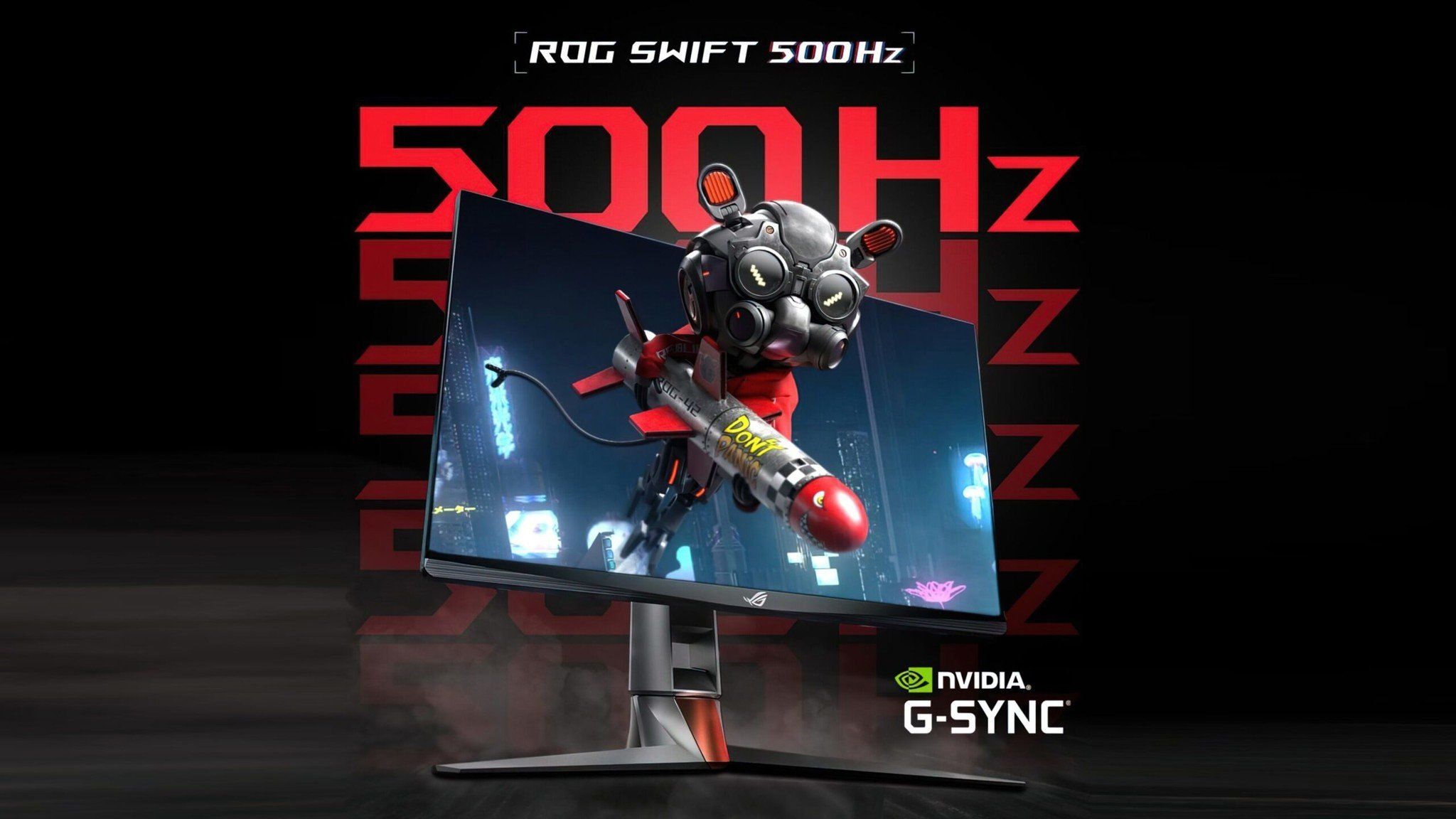 Nvidia cùng ASUS ROG trình làng màn hình gaming G-SYNC 500 Hz đầu tiên trên thế giới cho game thủ eSports “hardcore”