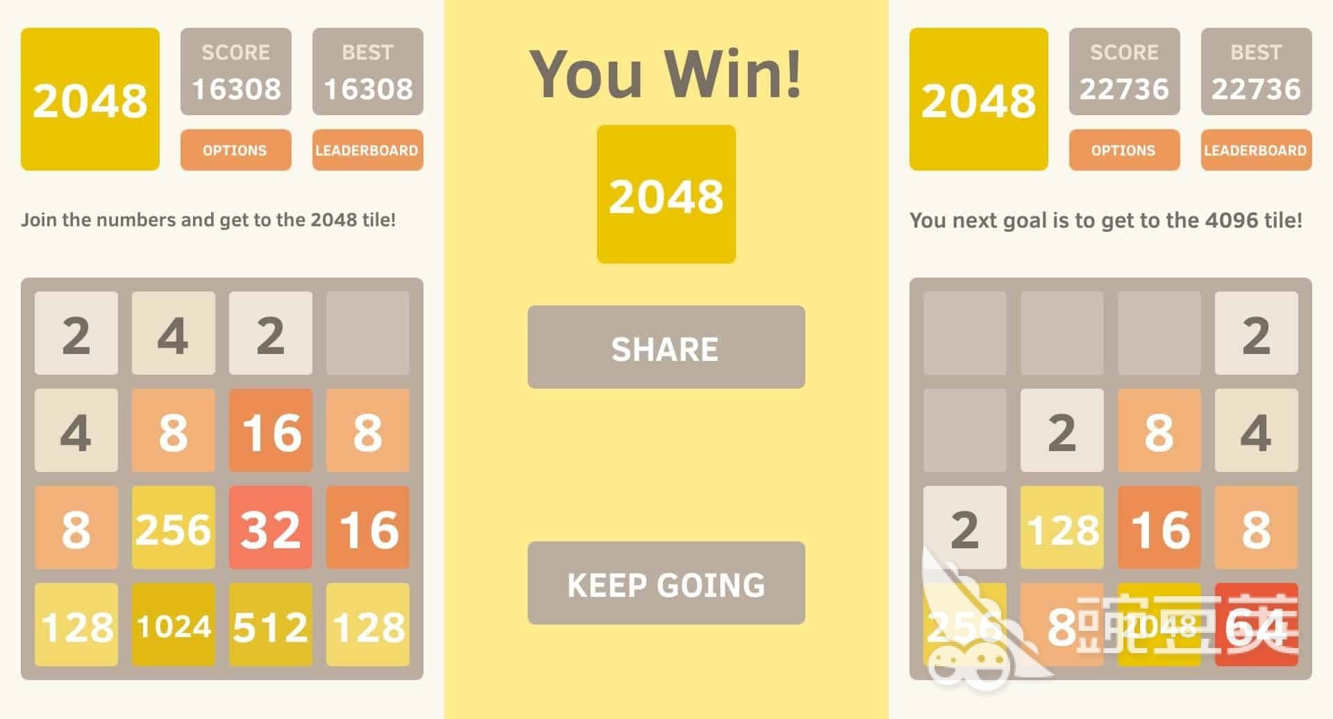 Hướng dẫn ôn lại kỷ niệm với game siêu hot 2048 nổi tiếng một thời