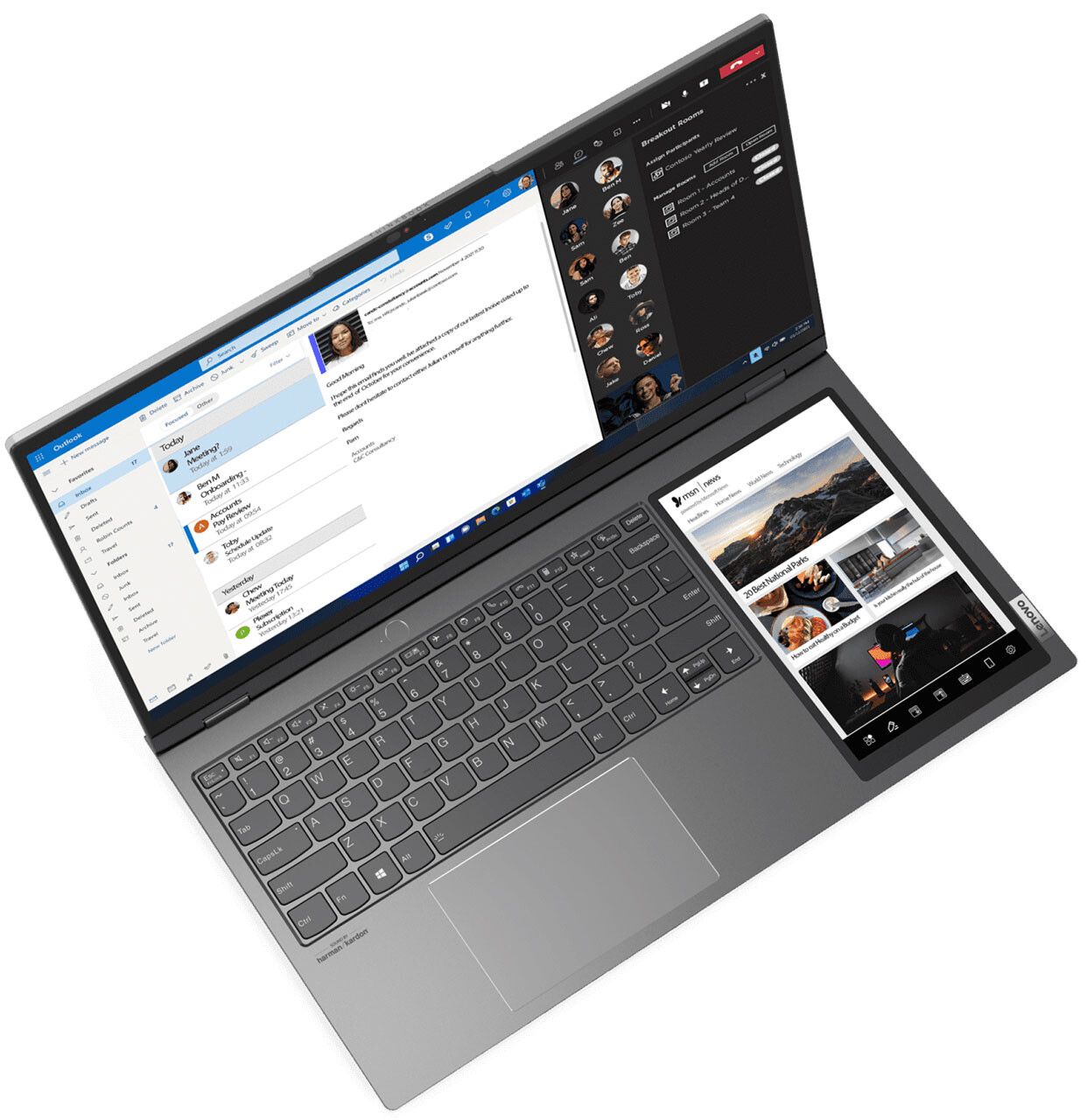 Lenovo ra mắt laptop ThinkBook Plus Gen 3 với màn hình độc và bảng vẽ tích hợp, giá 1400 đô