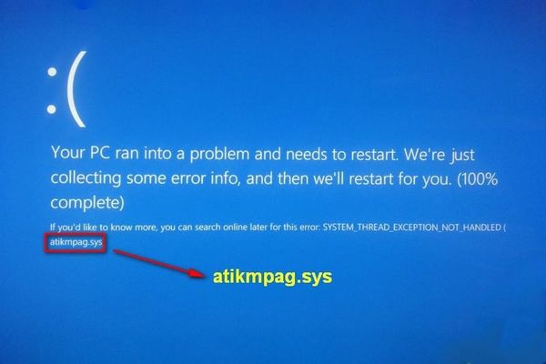 Sửa lỗi màn hình xanh do xung đột driver card màn hình (VGA)
