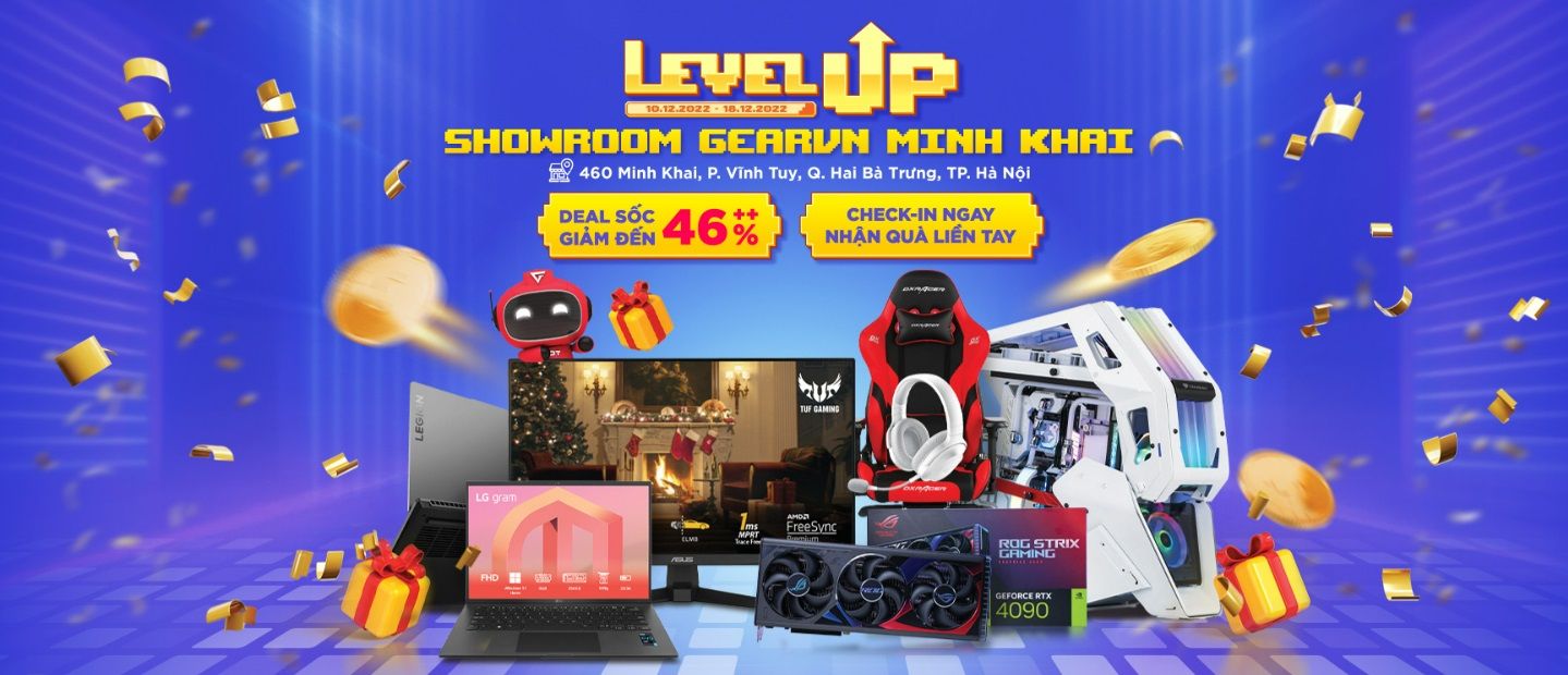 Điểm mặt 5 sản phẩm gaming đang giảm giá sập sàn dịp khai trương showroom GearVN Minh Khai