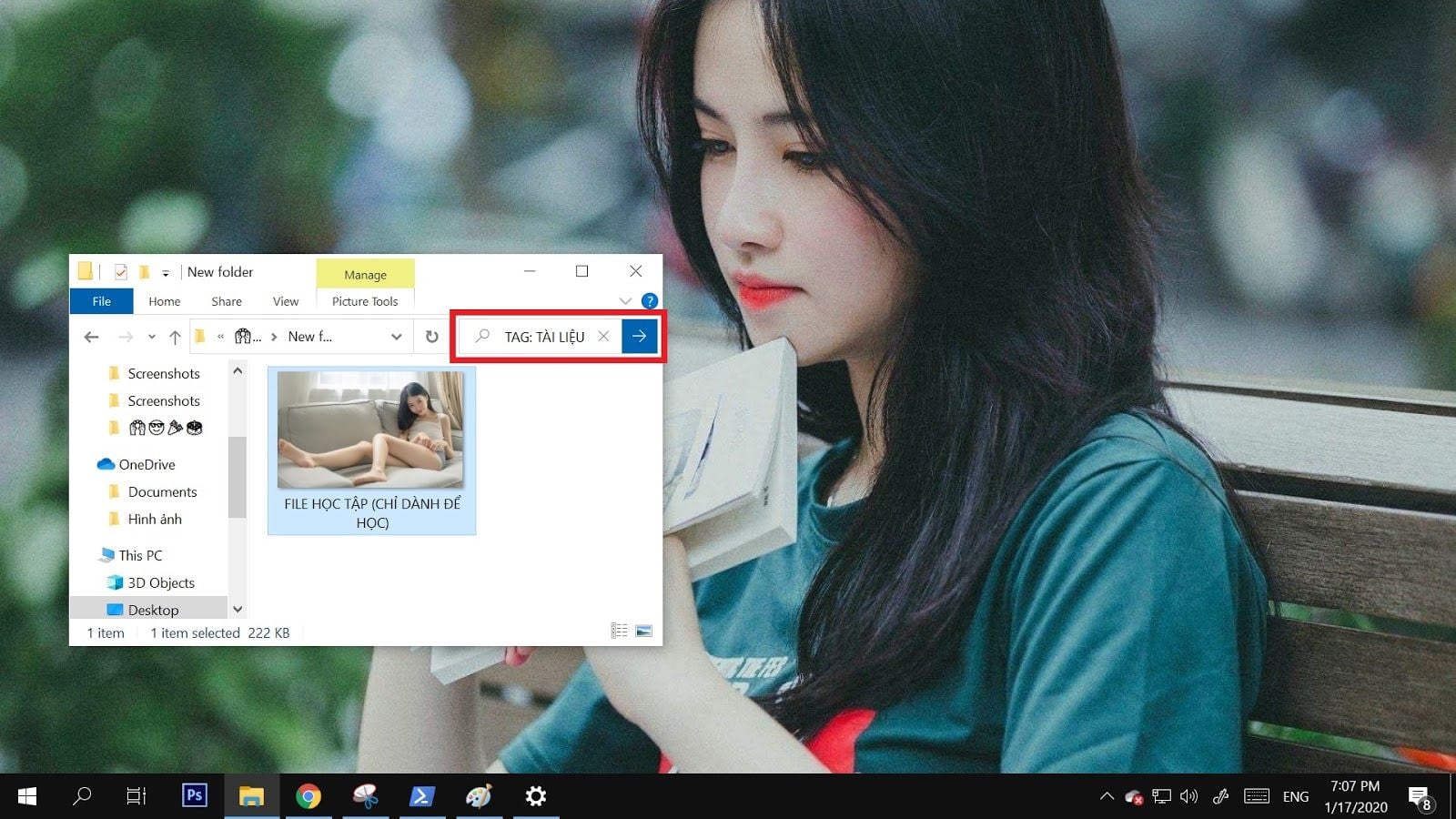 Hướng dẫn gắn thẻ File trên Windows 10, giúp bạn tìm kiếm dễ dàng hơn mà không lo thất lạc
