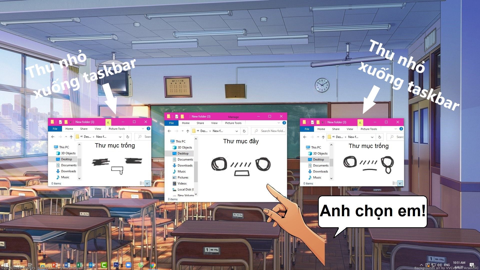 Hướng dẫn chọn đúng cửa sổ cần mở và thu nhỏ các cửa sổ chưa cần tới trên Windows 10