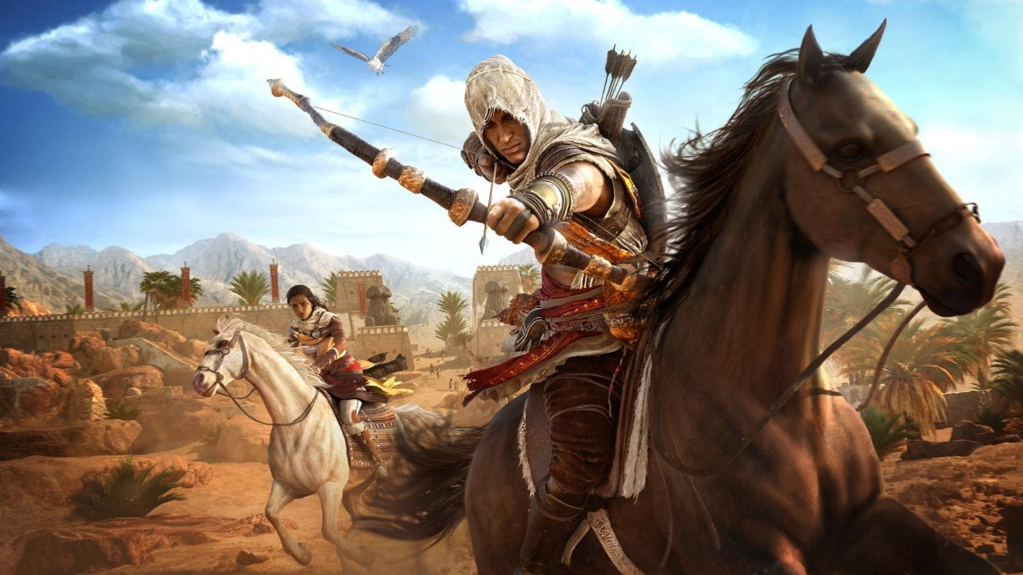 Tựa game Assassin's Creed: Origins đình đám miễn phí cuối tuần, mời anh em vào vai Sát thủ ám sát Julius Caesar