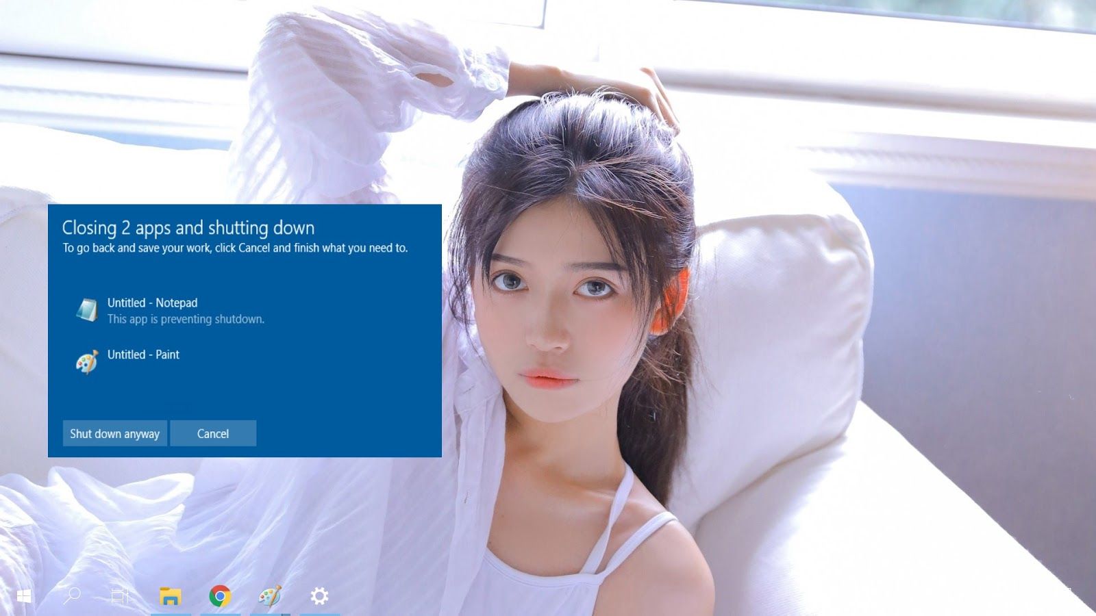 Tắt máy là phải dứt khoát, hướng dẫn không cho ứng dụng đang chạy cản bạn tắt máy