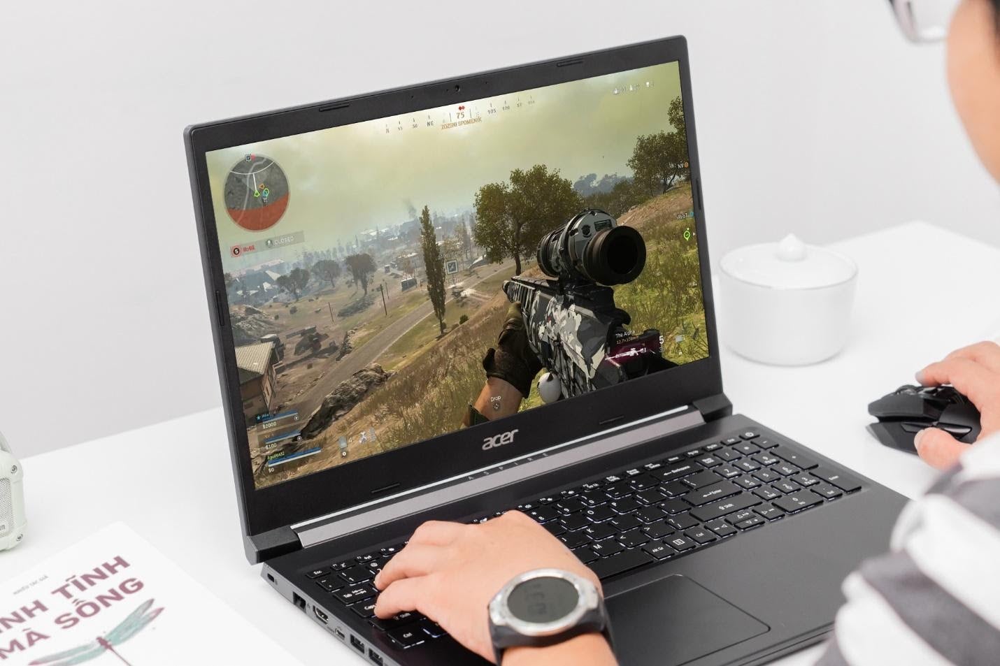 Acer ra mắt laptop gaming Aspire 7 trang bị CPU AMD Ryzen và card GTX 1650, giá chỉ từ 18 triệu