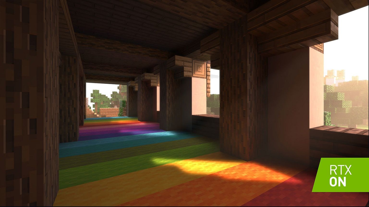 Minecraft tuyệt đẹp với Ray-Tracing 