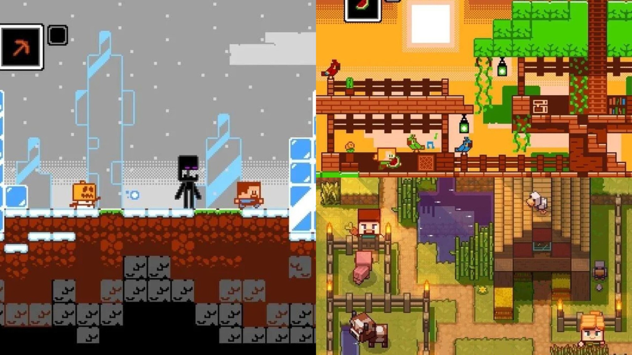Lộ tin Mojang đang phát triển đến 2 tựa game Minecraft mới