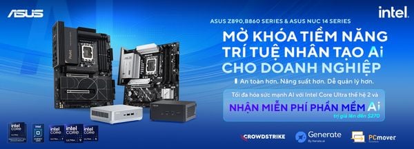 Trải nghiệm AI tiên tiến khi mua mainboard ASUS thế hệ mới