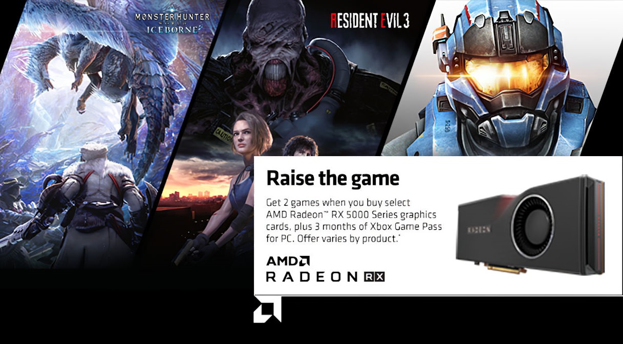 Sau tất cả, card màn hình RX 5600 XT cũng được tặng bộ đôi bom tấn Monster Hunter World: Iceborne Master Edition và Resident Evil 3