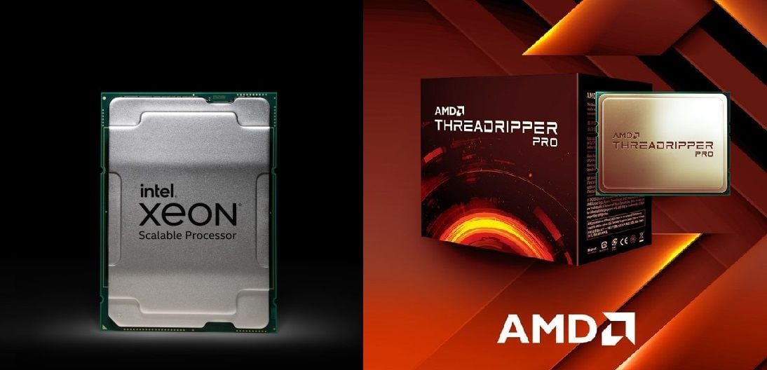 CPU Intel Xeon W-3300 38 nhân vừa mới ra mắt đã bị “hủy diệt” bởi AMD Threadripper Pro 32 nhân