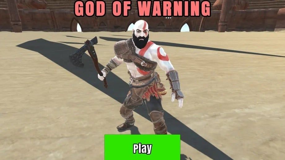 Phát hiện chiến thần Kratos từ God of War mò sang Xbox trong một tựa game nhái siêu phèn