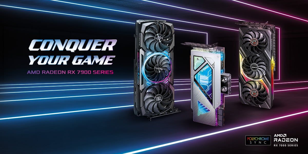 ASRock ra mắt dòng card AMD Radeon RX 7900 giúp mở khóa sức mạnh gaming và khả năng sáng tạo của bạn