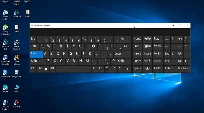 Tổng hợp cách sử dụng bàn phím ảo trên máy tính